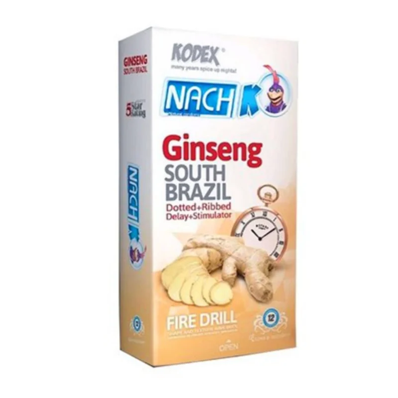 کاندوم تاخیری جینسینگ کدکس مدل ginseng