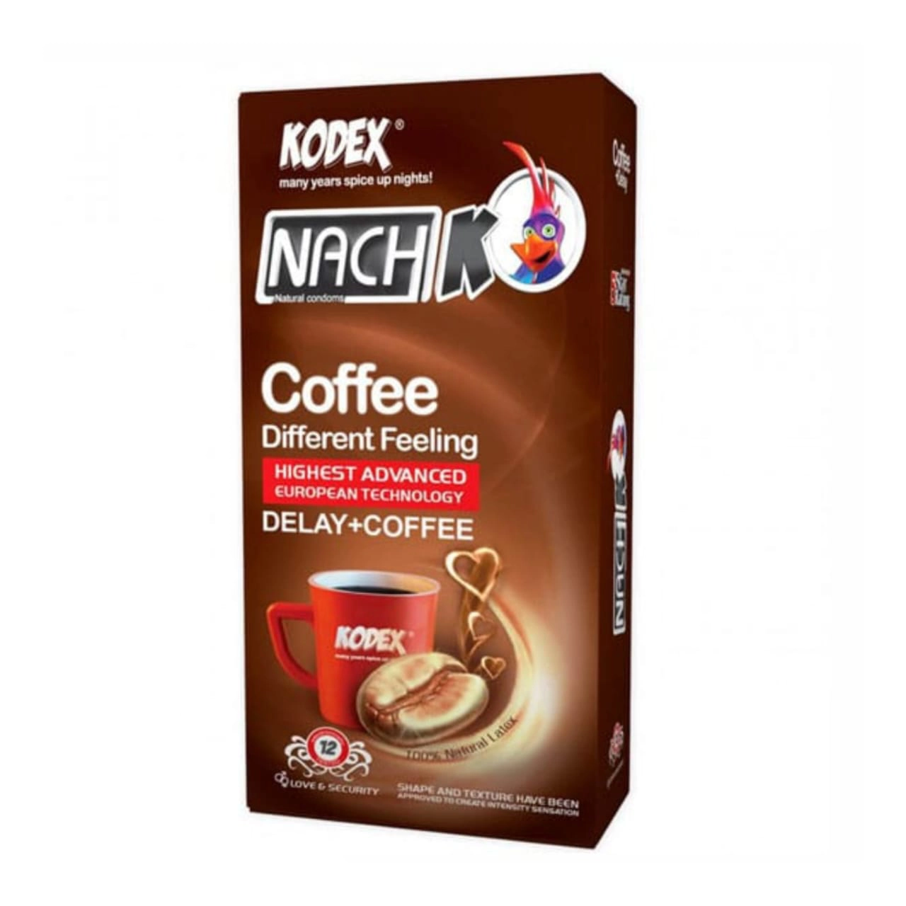 کاندوم قهوه ناچ کدکس Coffee +Delay تاخیری