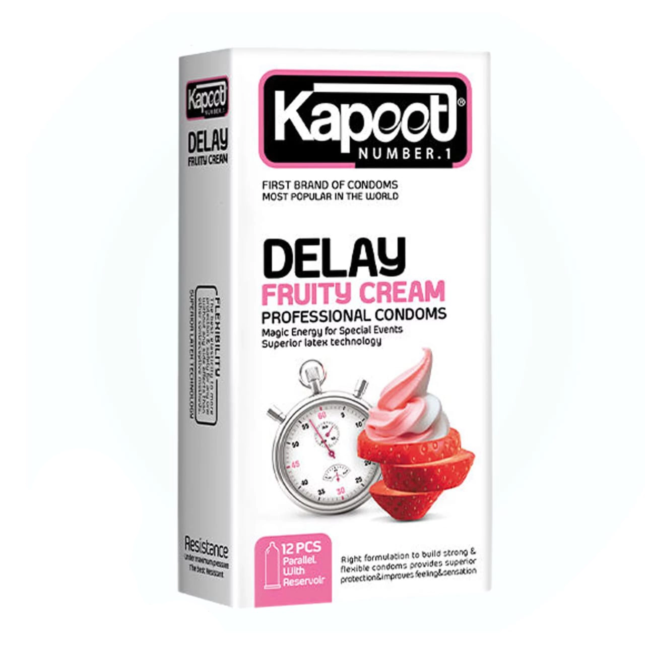 کاندوم میوه ای و تاخیری کاپوت Fruity cream