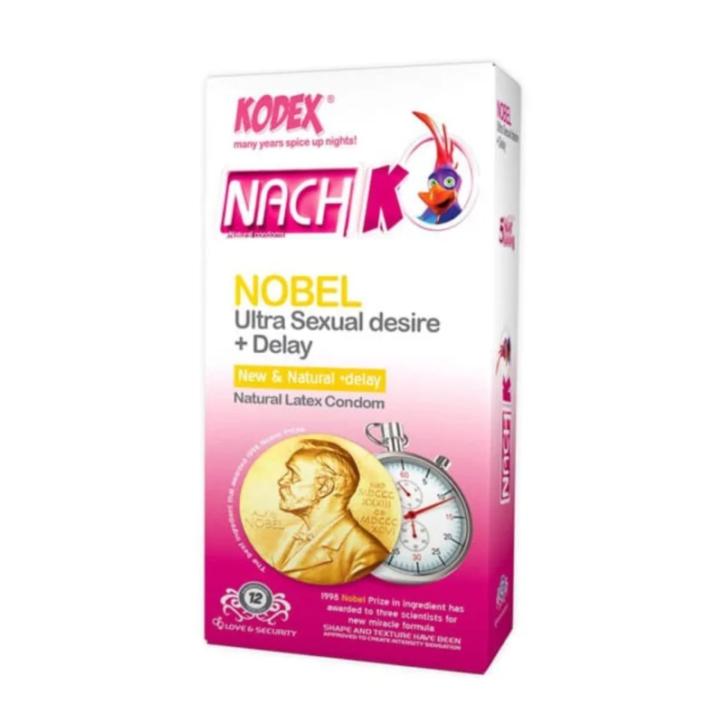کاندوم نوبل کدکس تاخیری و خاردار NACH-KODWX NOBEL